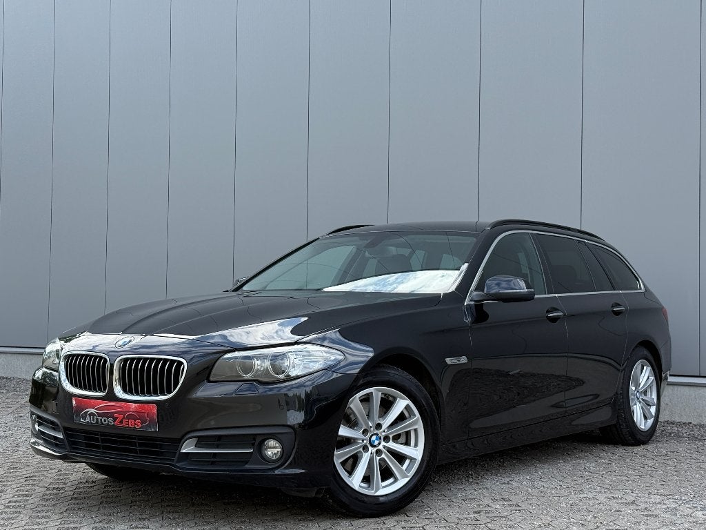 BMW 520 dA Touring Xenon Camera Cruise Navi Leder Euro6b, Automaat, Achterwielaandrijving, 1995 cc, 4 cilinders