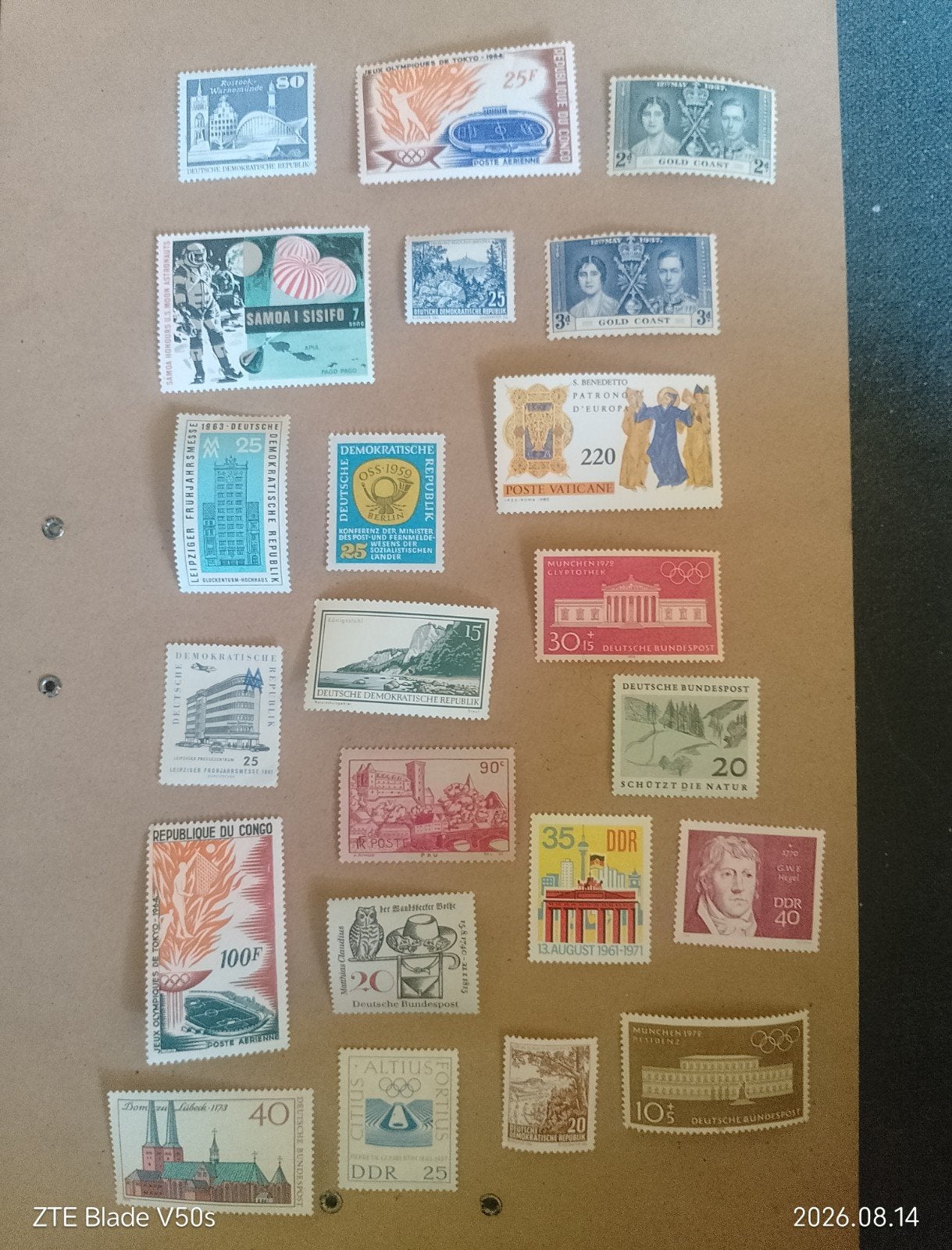20 timbres historiques, Enlèvement ou Envoi