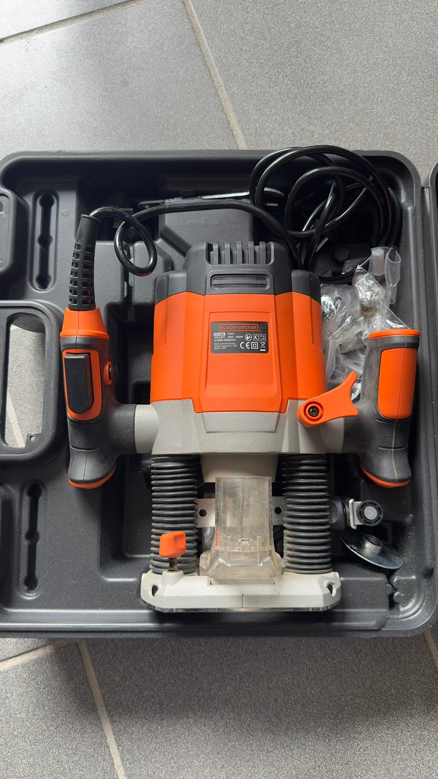 Freesmachine black en decker, Ophalen, Zo goed als nieuw