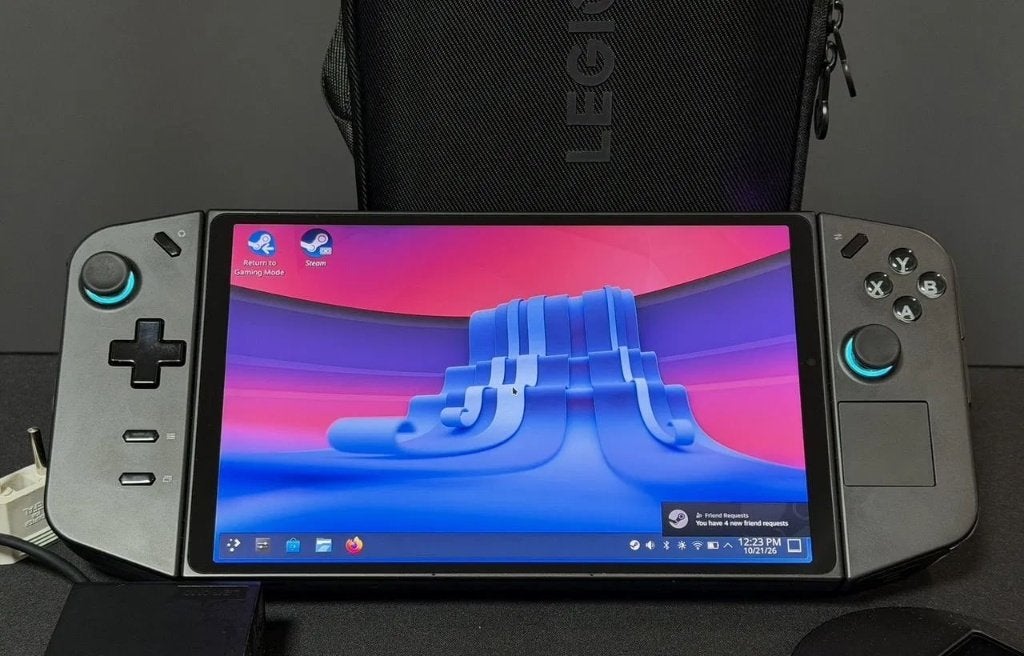 Lenovo Legion Go Z1 Extreme 2TB – Perfecte (batterij 100%), Games en Spelcomputers, Ophalen of Verzenden, Lenovo, Zo goed als nieuw