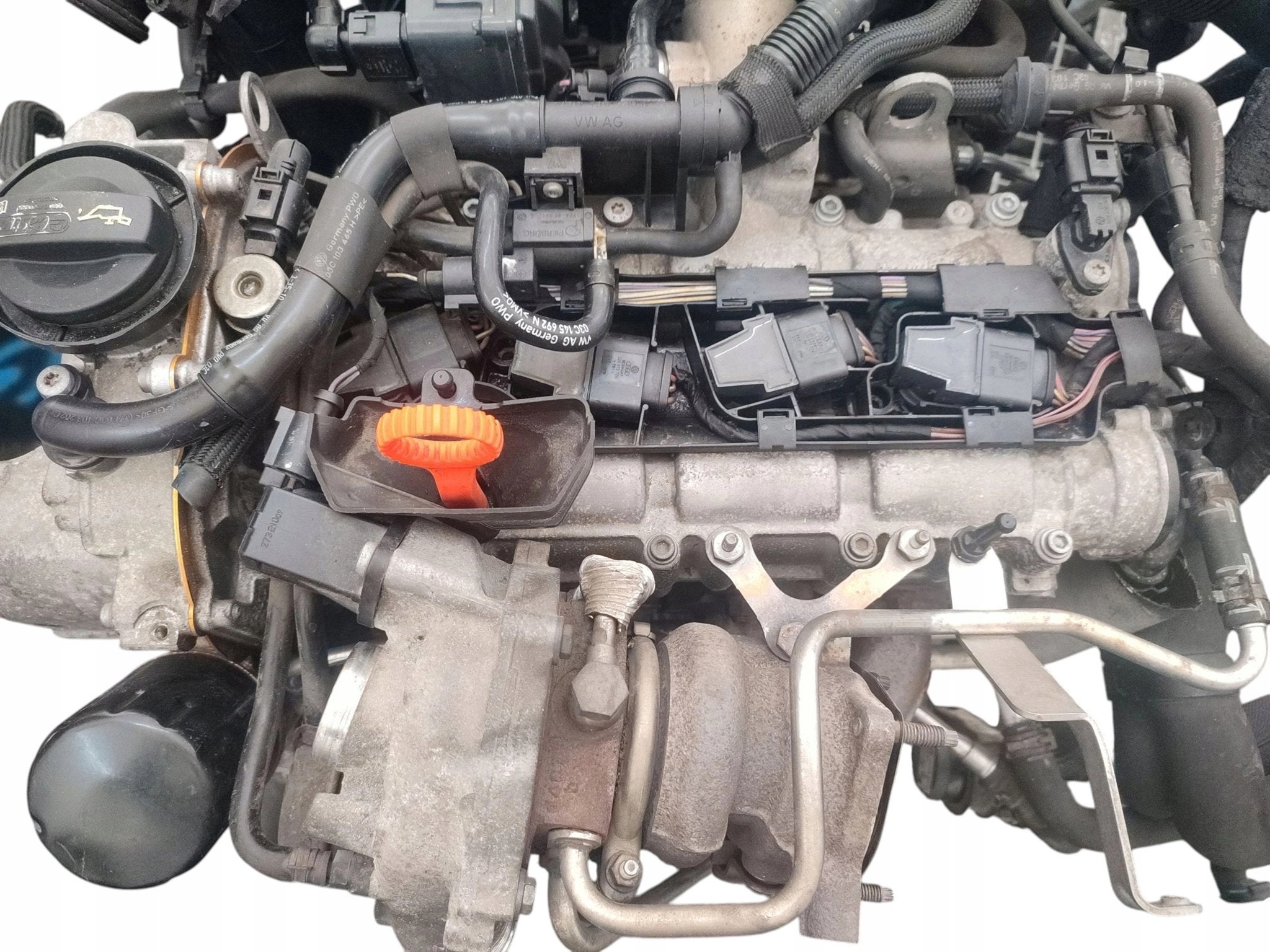 Moteur CAVC Complet TOURAN VW, Verzenden, Gebruikt, Overige automerken
