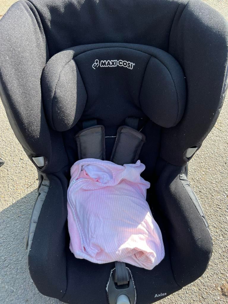 Maxi-cosi draagbare autostoel axiss blackraven, Ophalen, Zo goed als nieuw, Maxi-Cosi