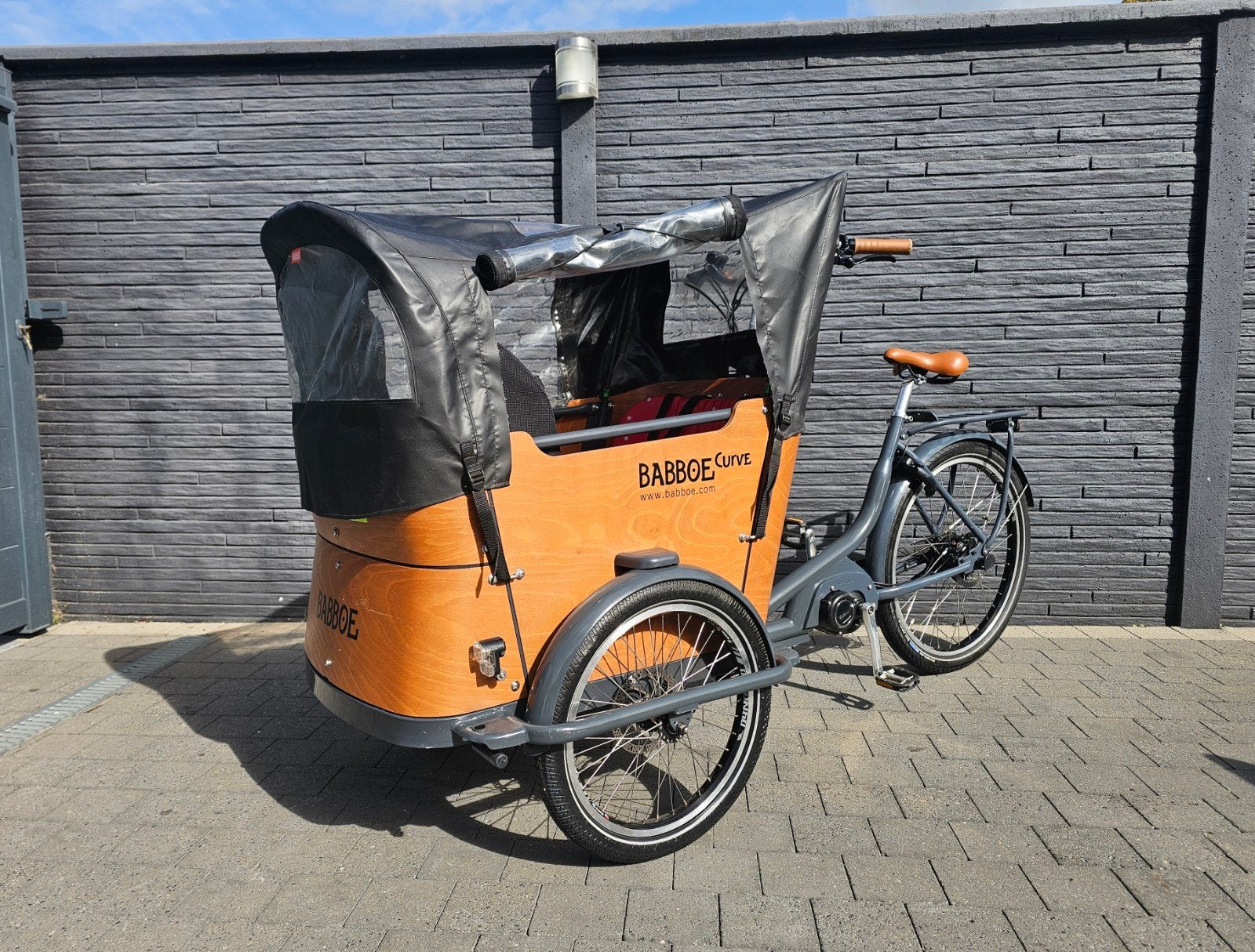E-bakfiets BABBOE Curve Mountain middenmotor 

supper, Ophalen, Zo goed als nieuw, 4 kinderen of meer, Elektrisch