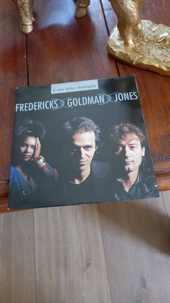 vinyl (45T) frédéricks/goldman/jones "a nos actes manqués", CD & DVD, Enlèvement, Comme neuf, Pop