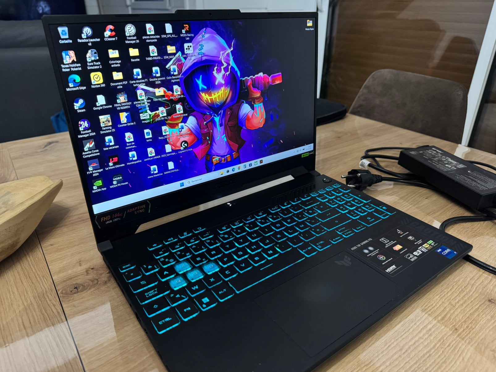 ASUS TUF GAMING F15 – RTX 4070 – 32 GO RAM – SSD 1 TO, Informatique & Logiciels, Enlèvement, Comme neuf, Gaming, SSD