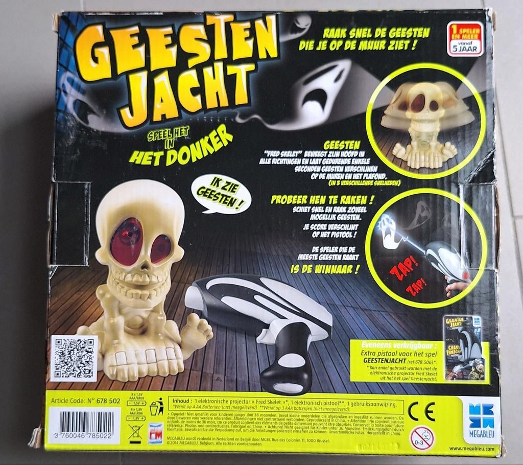 Geestenjacht, Ophalen, Gebruikt