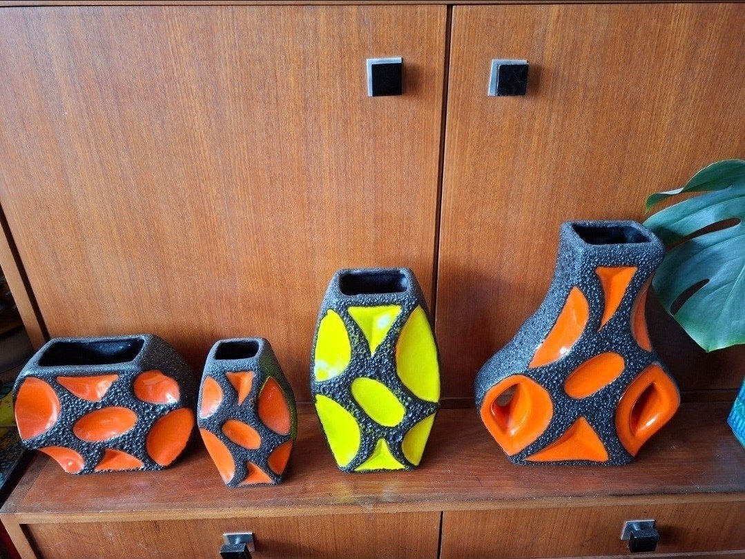 Rare vase Roth jaune, Enlèvement