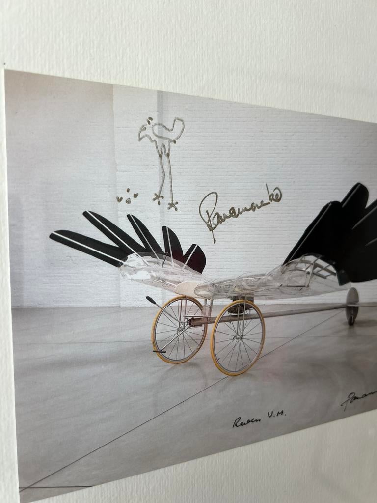 Panamarenko kleine tekening, Antiek en Kunst, Ophalen