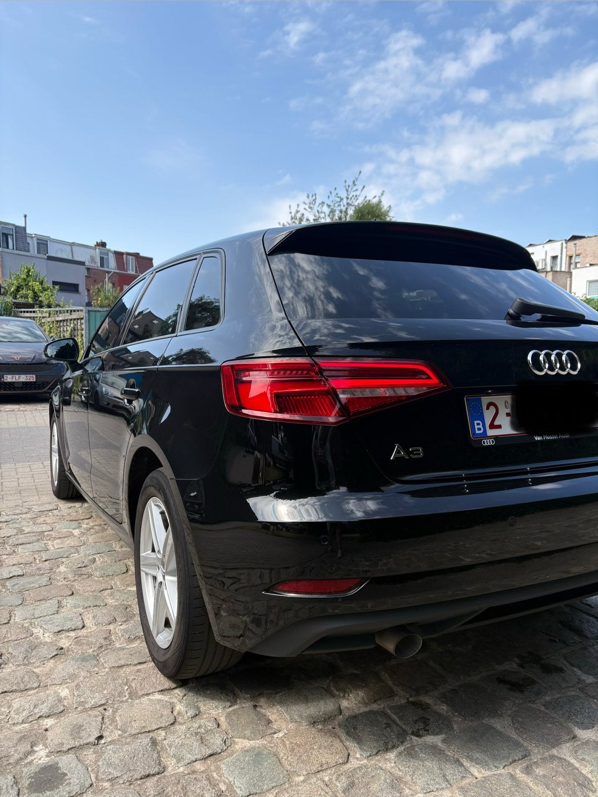 Audi A3 Sportback 30 TDI Pro Line | Leder | Navi | ECC | PDC, Auto's, 4 cilinders, 103 g/km, Zwart, Leder