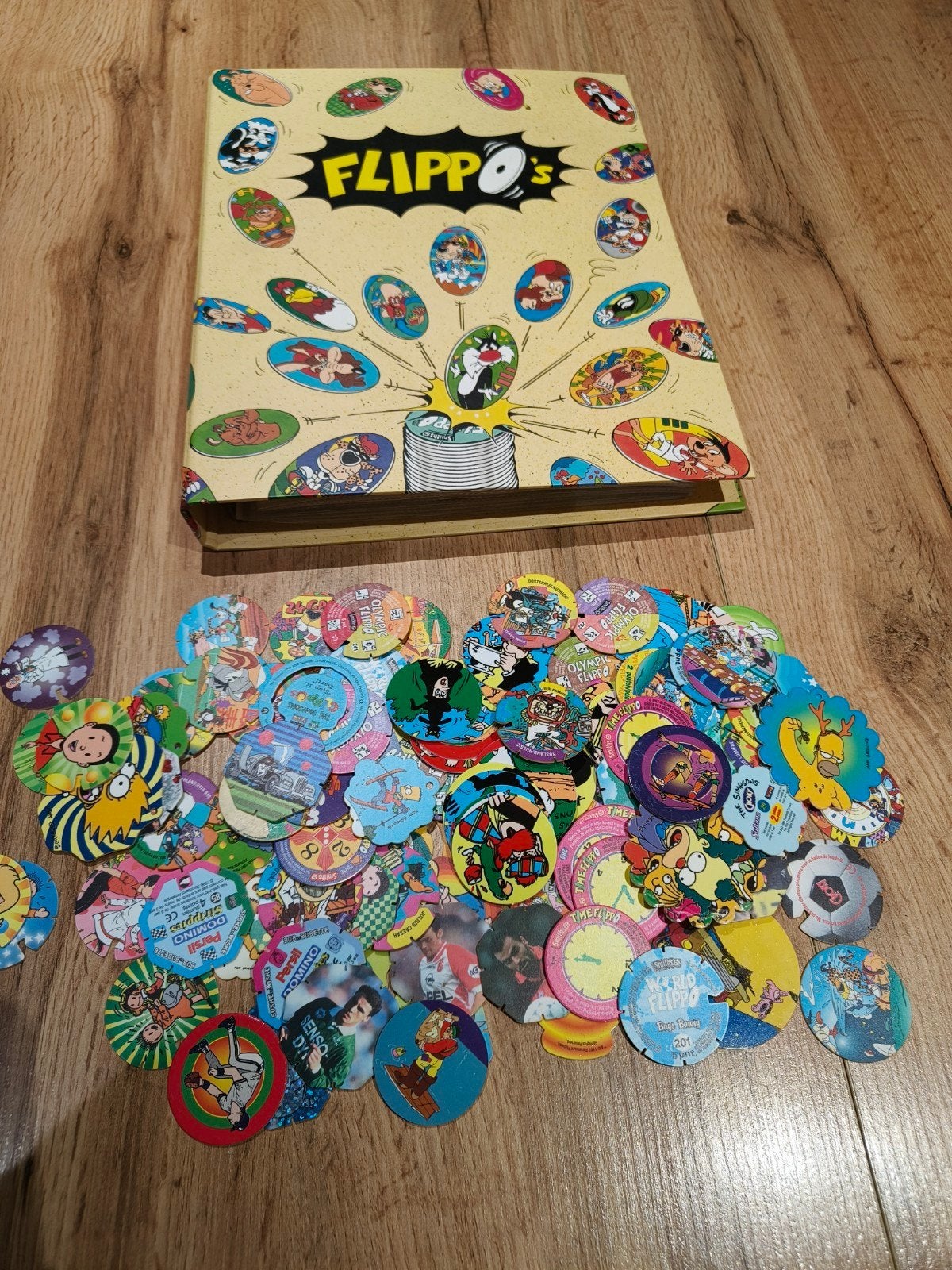 Vele flippo's en verzamelmap, Verzamelen, Ophalen