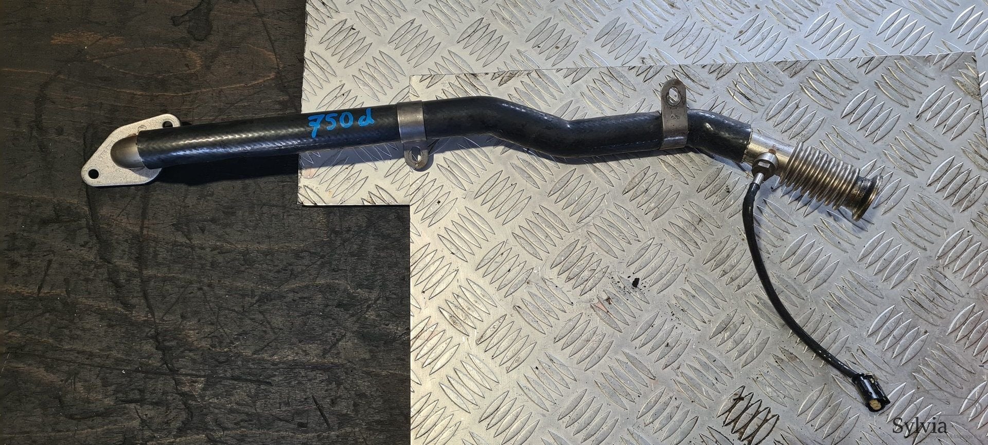 EGR leiding pijp BMW 5 / 7 serie X5 F15 X6 F16 N57X 8506678, -, Utilisé, -, -