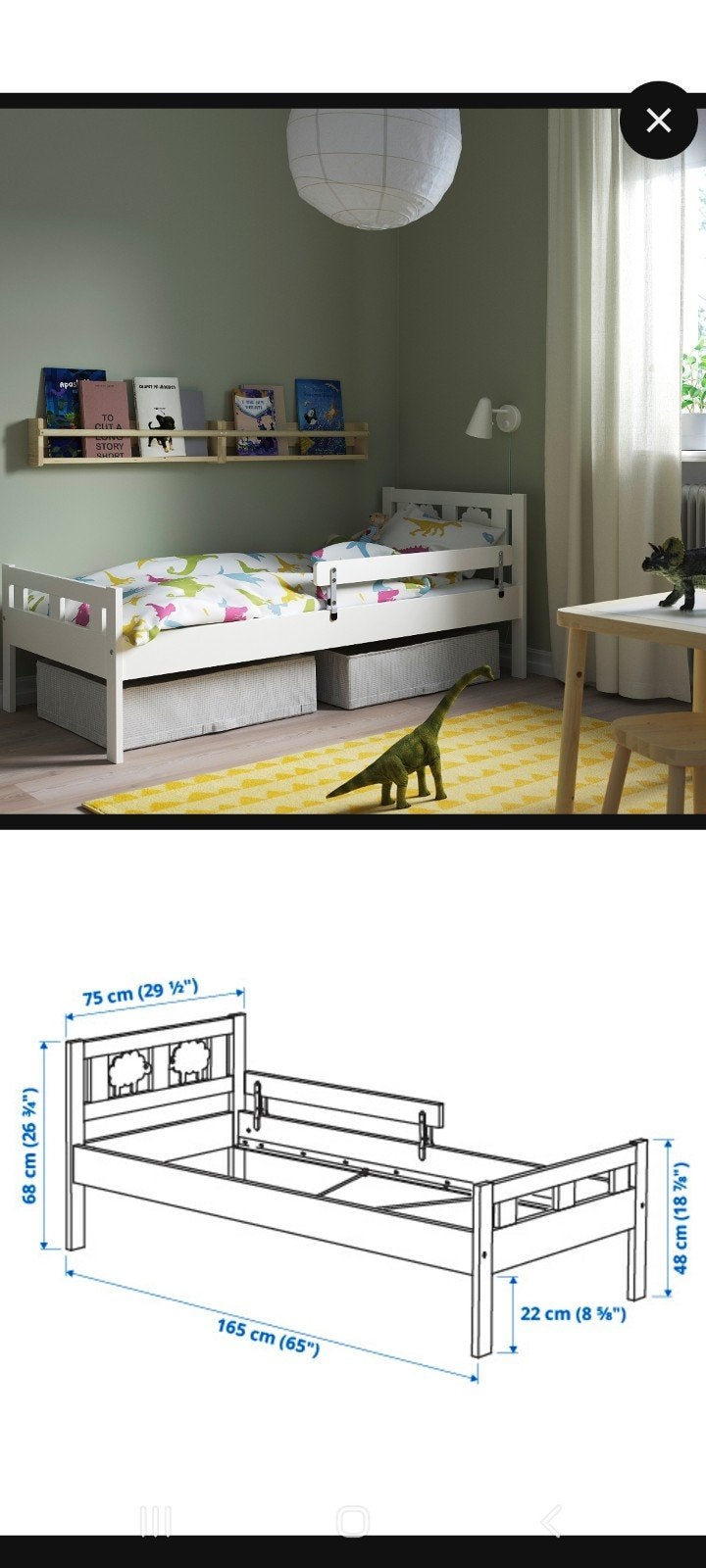 lit enfant ikea, Enlèvement, Matelas