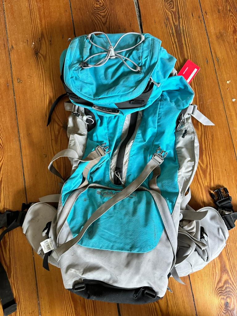 Trekrugzak quecha, Sport en Fitness, Bergsport en Wandelen, Ophalen, Zo goed als nieuw, Rugzak