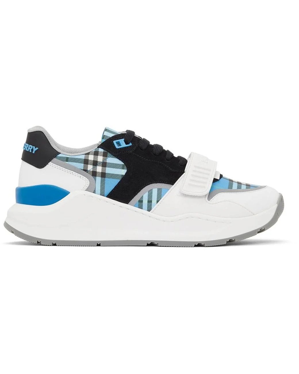 Burberry ramsey blauw maat 45, Ophalen, Zo goed als nieuw, Blauw