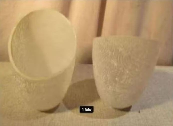 2 magnifiques abat-jour en porcelaine, 18 h et 4,5 D., Maison & Meubles, Lampes | Abat-jour, Enlèvement ou Envoi, Comme neuf, Pierre/céramique