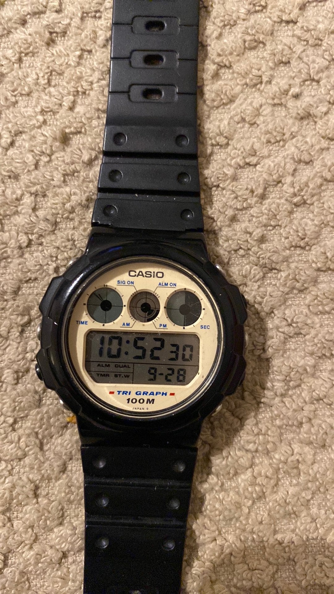 Montre casio vintage, Enlèvement, Utilisé, Casio