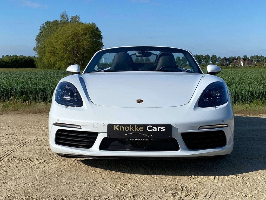 Porsche 718 " S " PDK,PSM,Memory seats,Alu velgen 20",parkee, Gebruikt, Cabriolet, Wit, Leder