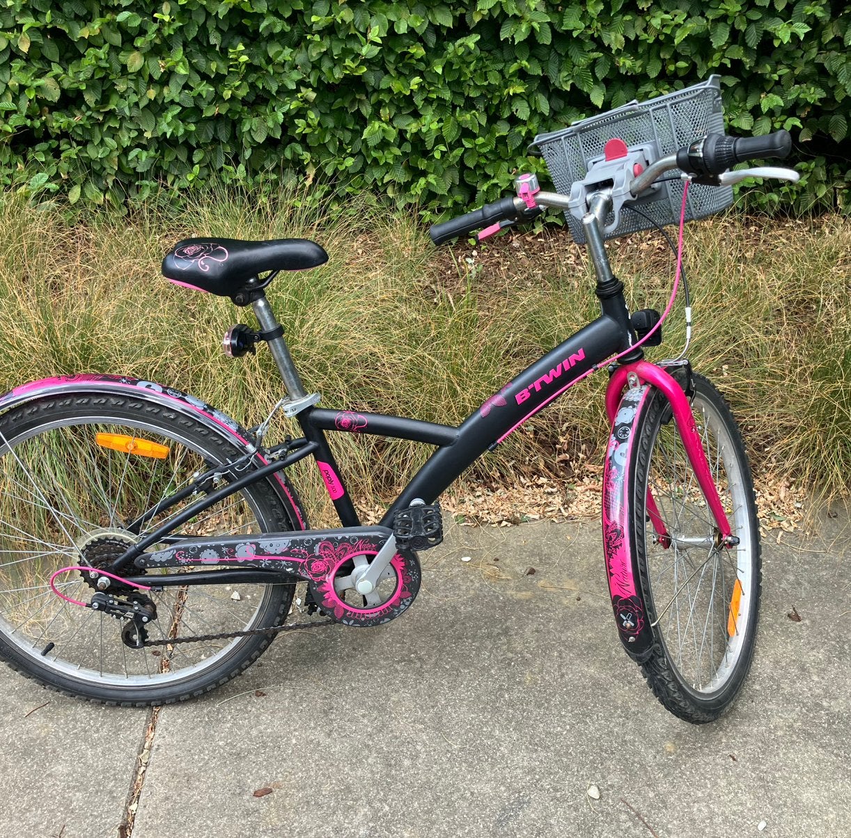 Vélo B-twin pour fille 24 pouces, Vélos & Vélomoteurs, Enlèvement, Comme neuf, 24 pouces
