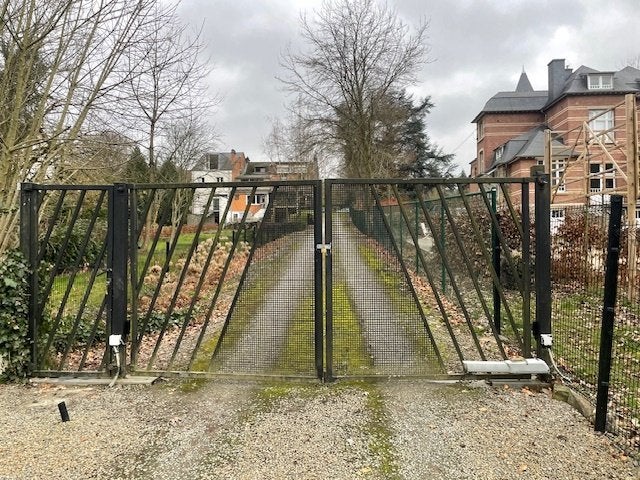 PORTAIL ACIER GALVANISE, Ophalen, Gebruikt