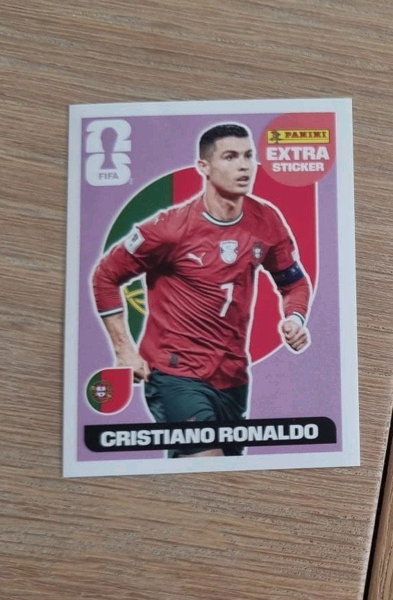 ronalda extra sticker, Hobby en Vrije tijd, Ophalen of Verzenden, Sticker