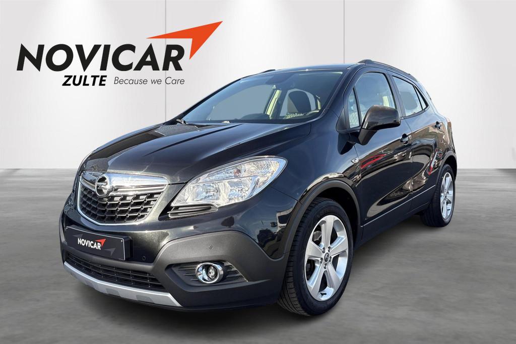 Opel Mokka 1.6 85kW ENJOY - TREKHAAK + GPS + CRUISE, Auto's, Voorwielaandrijving, Stof, Gebruikt, https://public.car-pass.be/vhr/23912ed4-e986-4b8e-9be3-f4e847ab3af7