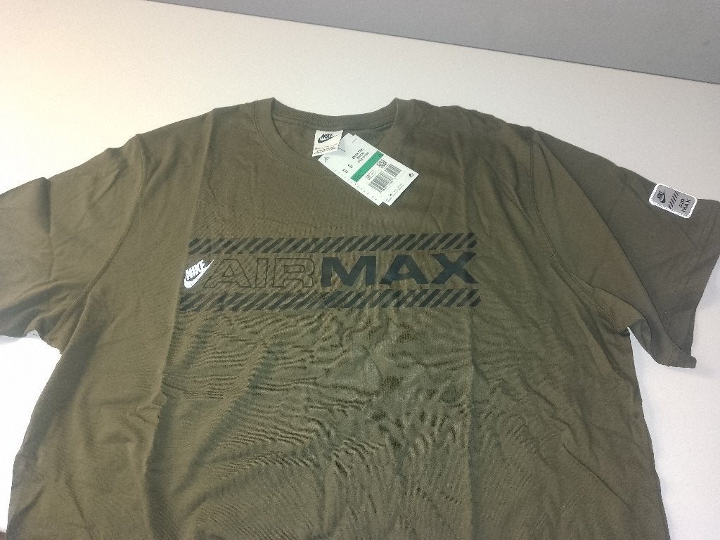 nieuw XL nike air max khaki t-shirt fluorescerend (35€), Kleding | Heren, T-shirts, Verzenden, Nike, Groen, Maat 56/58 (XL)
