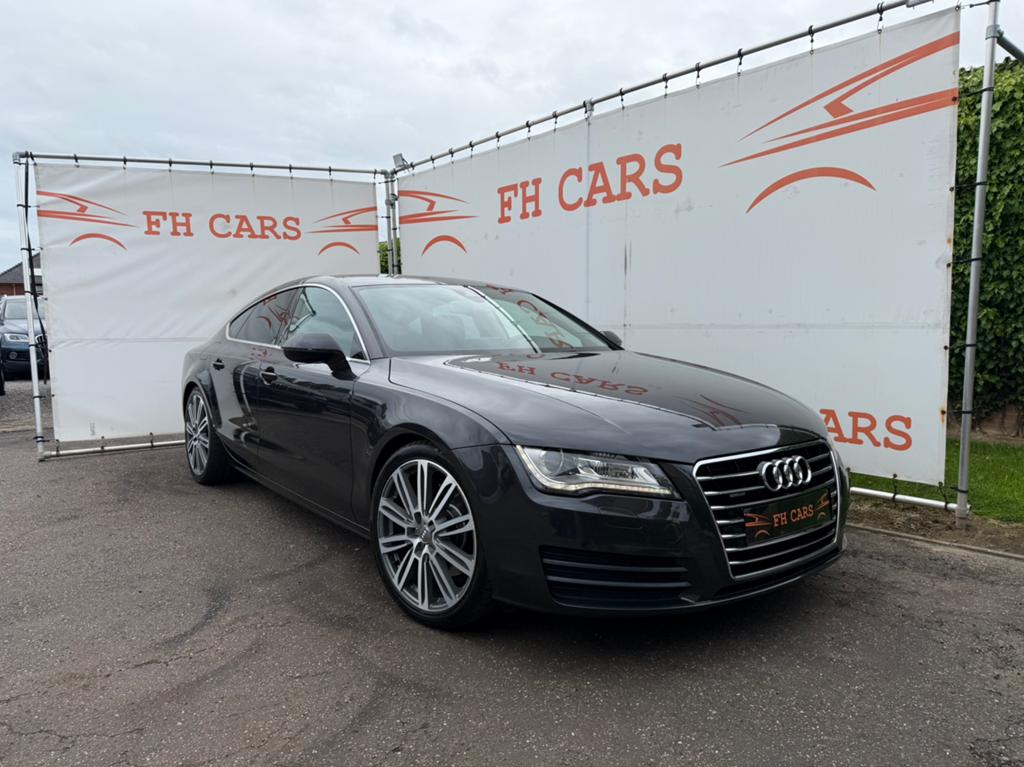 AUDI A7 3.0 TDI V6 *S TRONIC*BOSE SURROUND*LED*BI XENON*GPS, Autos, Audi, Entreprise, Entretenue par le concessionnaire, Noir