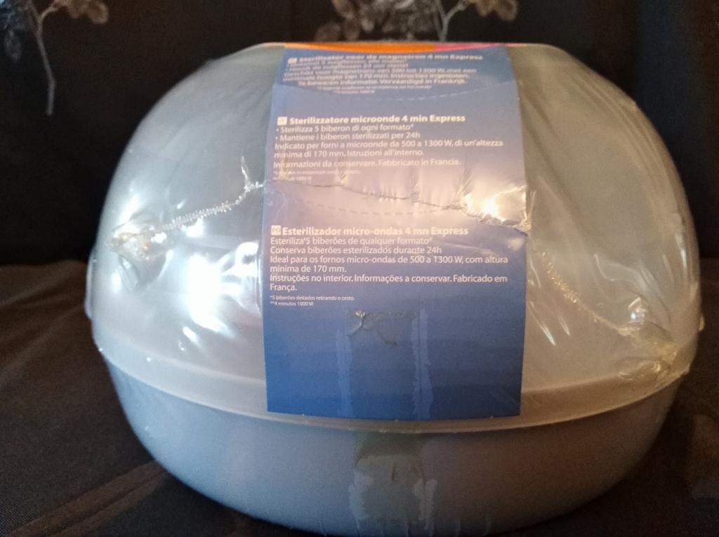 NIEUW! Stoomsterilisator voor magnetron. Merk: TIGEX., Kinderen en Baby's, Ophalen, Nieuw, Sterilisator