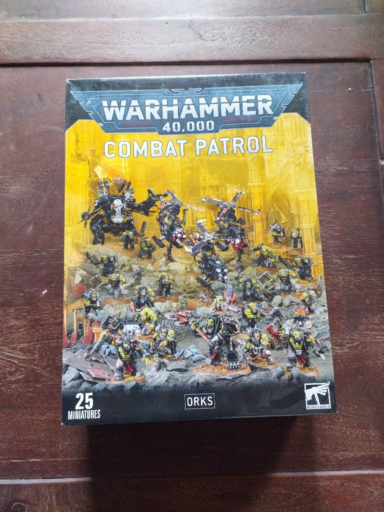 warhammer 10.000 combat patrol orks V1, Enlèvement, Neuf, Warhammer, Figurine(s)