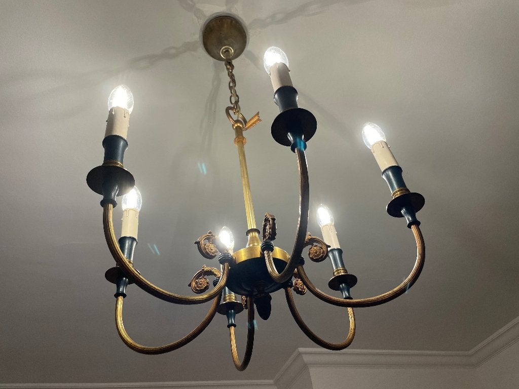 Lustre classique, Enlèvement, Utilisé, Classique, E14 (petit)