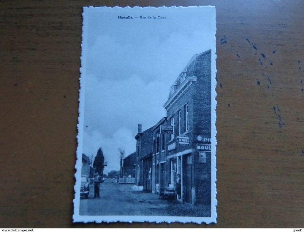 Postkaart Momalle, Rue de la Gare, Ophalen of Verzenden, Ongelopen, Luik