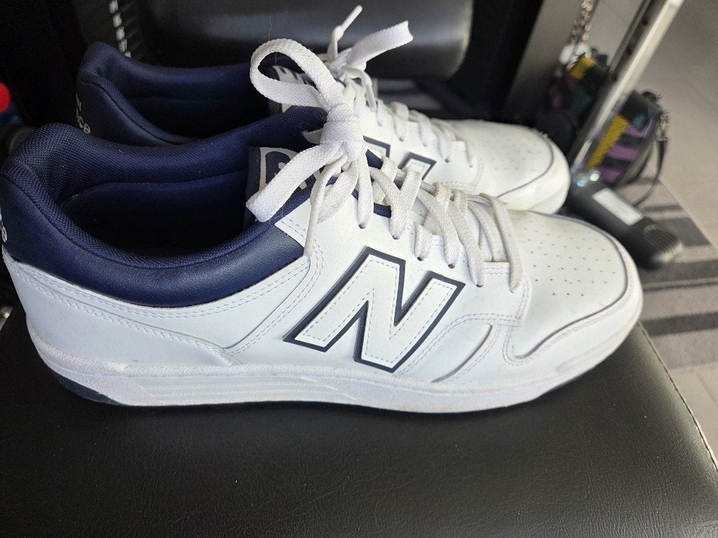 New Balance 480 (Maat 46,5), Kleding | Heren, Ophalen of Verzenden, Zo goed als nieuw, Sneakers, Wit