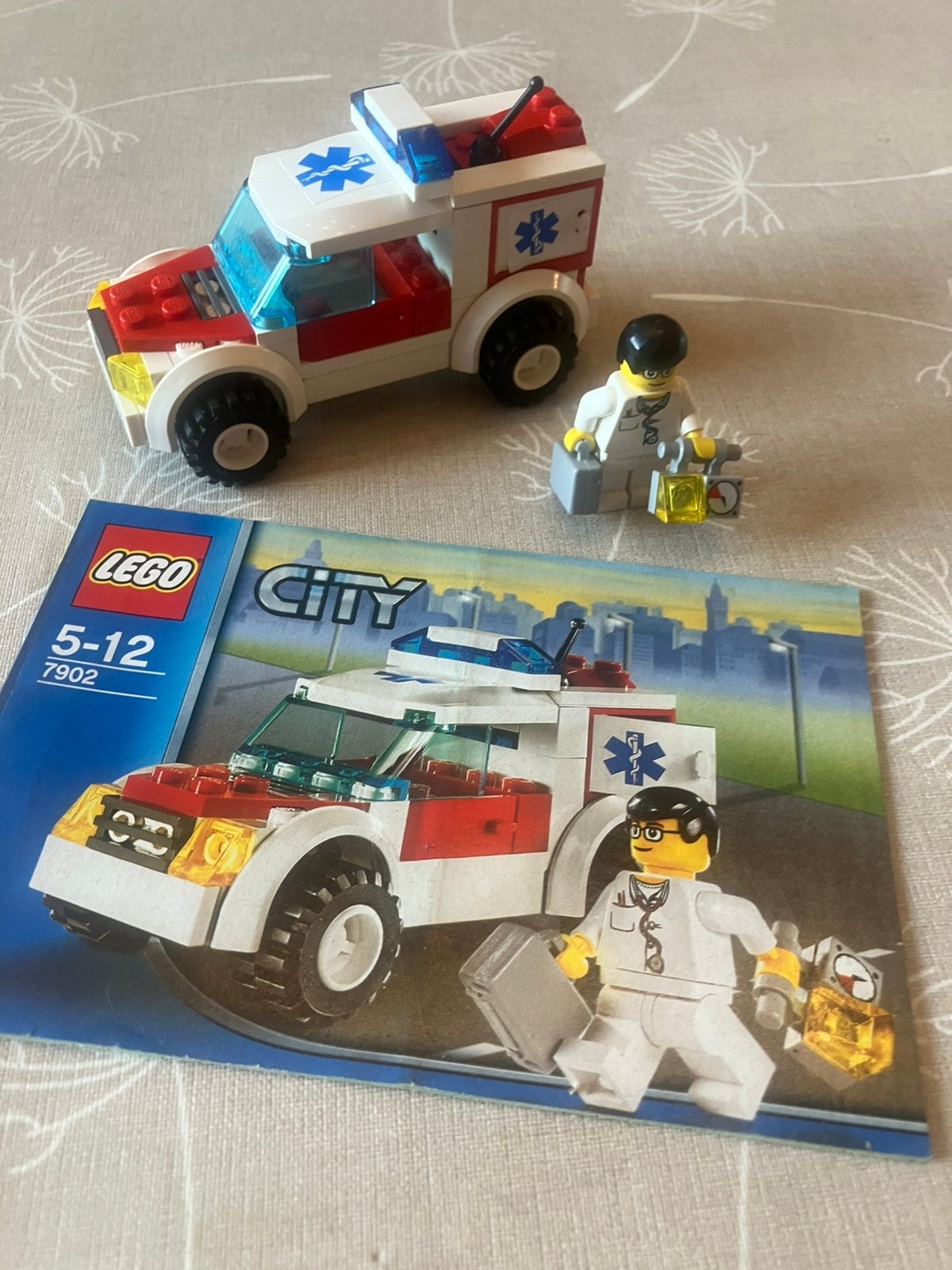Lego city 7902 dokters auto, Enlèvement, Utilisé, Lego, City