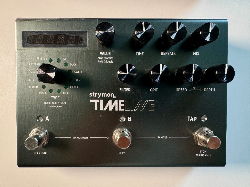 Strymon Time Line delay pedal, Muziek en Instrumenten, Ophalen of Verzenden, Zo goed als nieuw, Delay of Echo