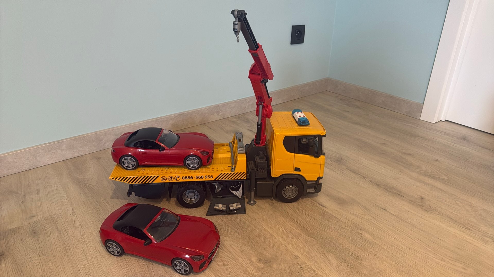 Bruder takelwagen, Ophalen, Zo goed als nieuw