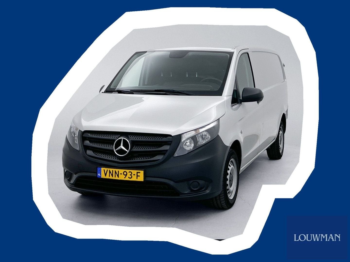 Mercedes-Benz Vito 114 CDI Lang Automaat Betimmering Cruise, Automaat, Mercedes-Benz, Bedrijf, Zilver of Grijs