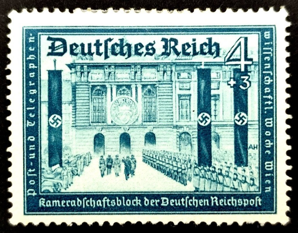Dt.Reich:Postwissenschaftliche Woche Wien 1939, Postzegels en Munten, Postzegels | Europa | Duitsland, Ophalen of Verzenden, Overige periodes