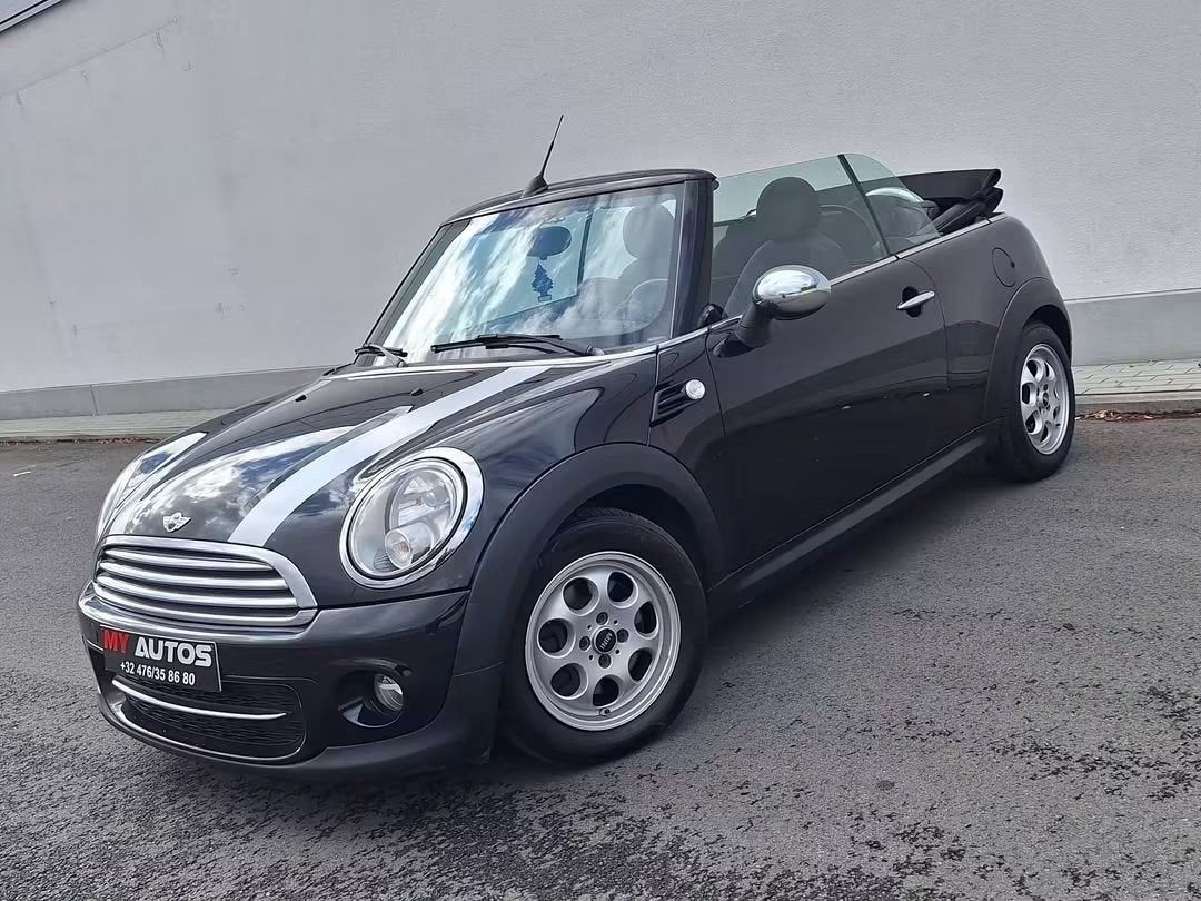 Mini Cooper Cabrio 1.6 D Airco Jantes *CTOk+Carpass* Euro5✅️, Autos, Euro 5, Ordinateur de bord, Entreprise, Cabriolet
