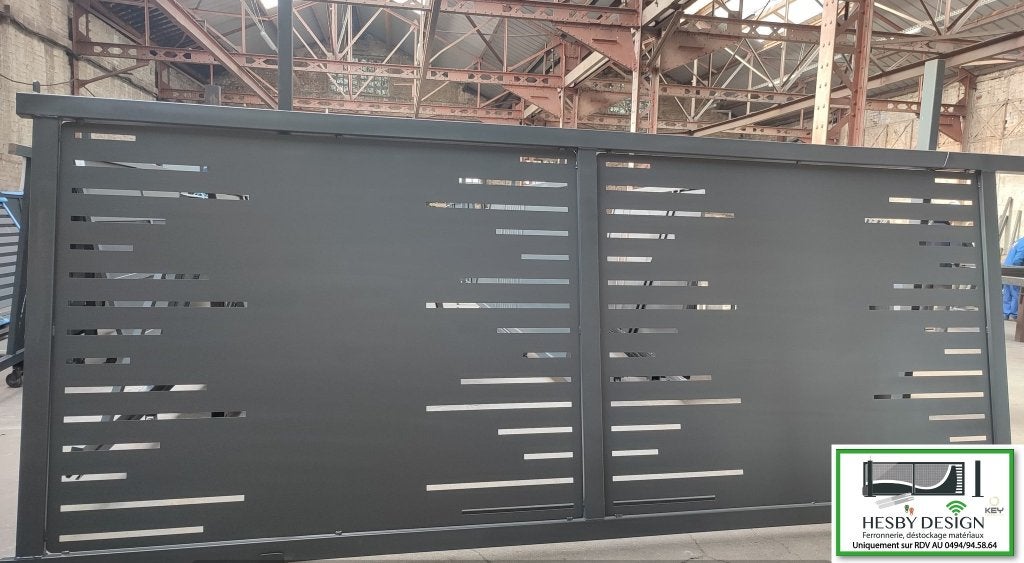 Portail - barrière neuf Destockage, Enlèvement ou Envoi, Neuf, Porte coulissante