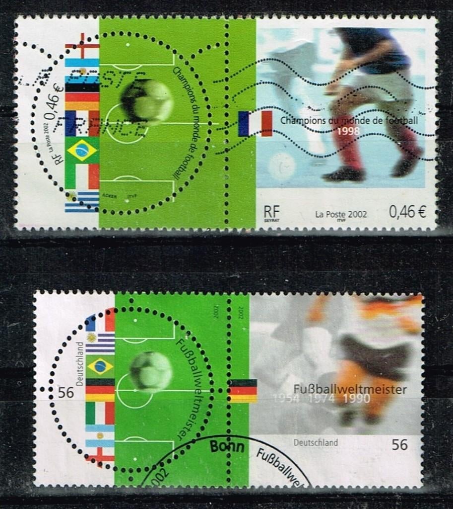 Postzegels uit Duitsland / Frankrijk - K 5774 - voetbal, Postzegels en Munten, Postzegels | Europa | Duitsland, Verzenden, 1990 tot heden