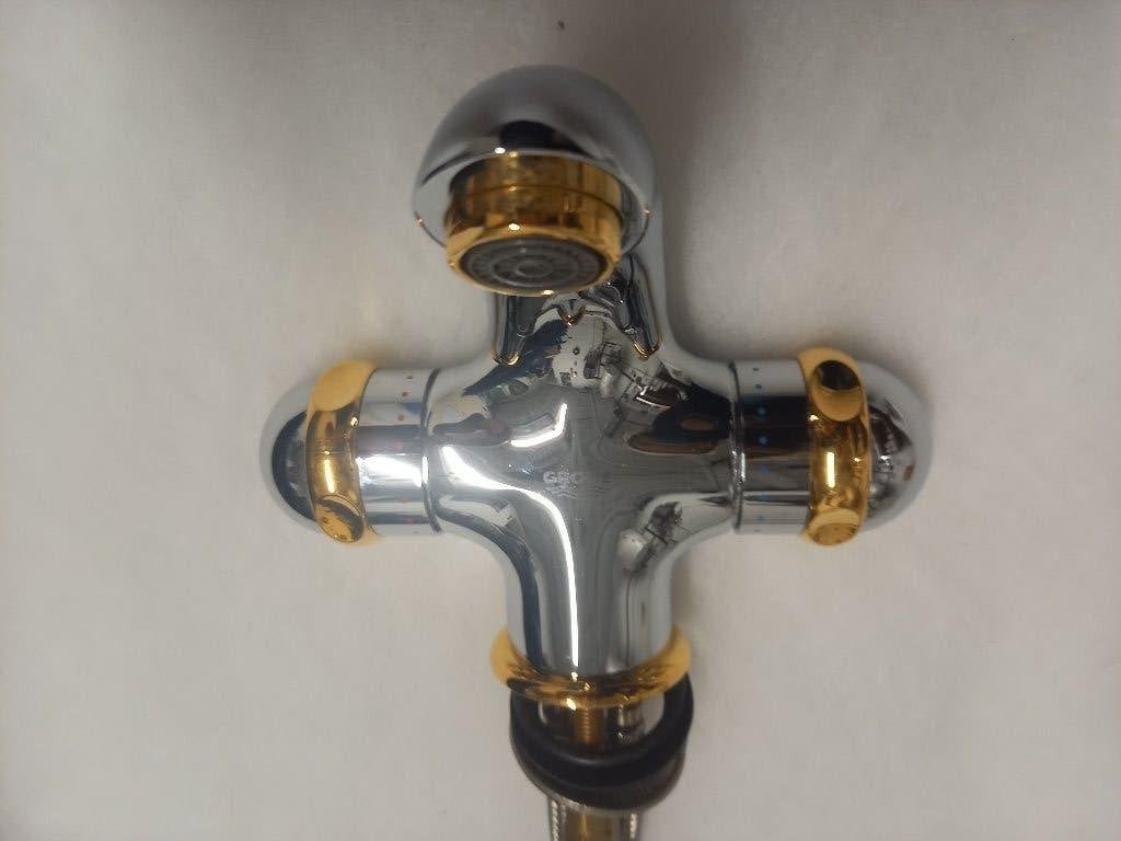 robinet Grohe chromé et doré neuf, Bricolage & Construction, Sanitaire, Enlèvement ou Envoi, Neuf, Chrome, Robinet