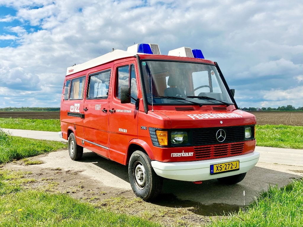 Mercedes 310 Brandweer Camper (1994) Benzine 70.000km, Particulier, Chauffage autonome, Mercedes, Essence