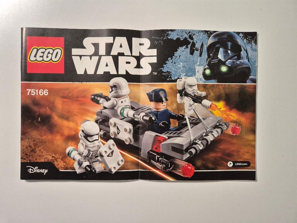 LEGO 75166 First Order Transport Speeder Battle Pack, Star Wars, Lego, Ensemble complet, Comme neuf