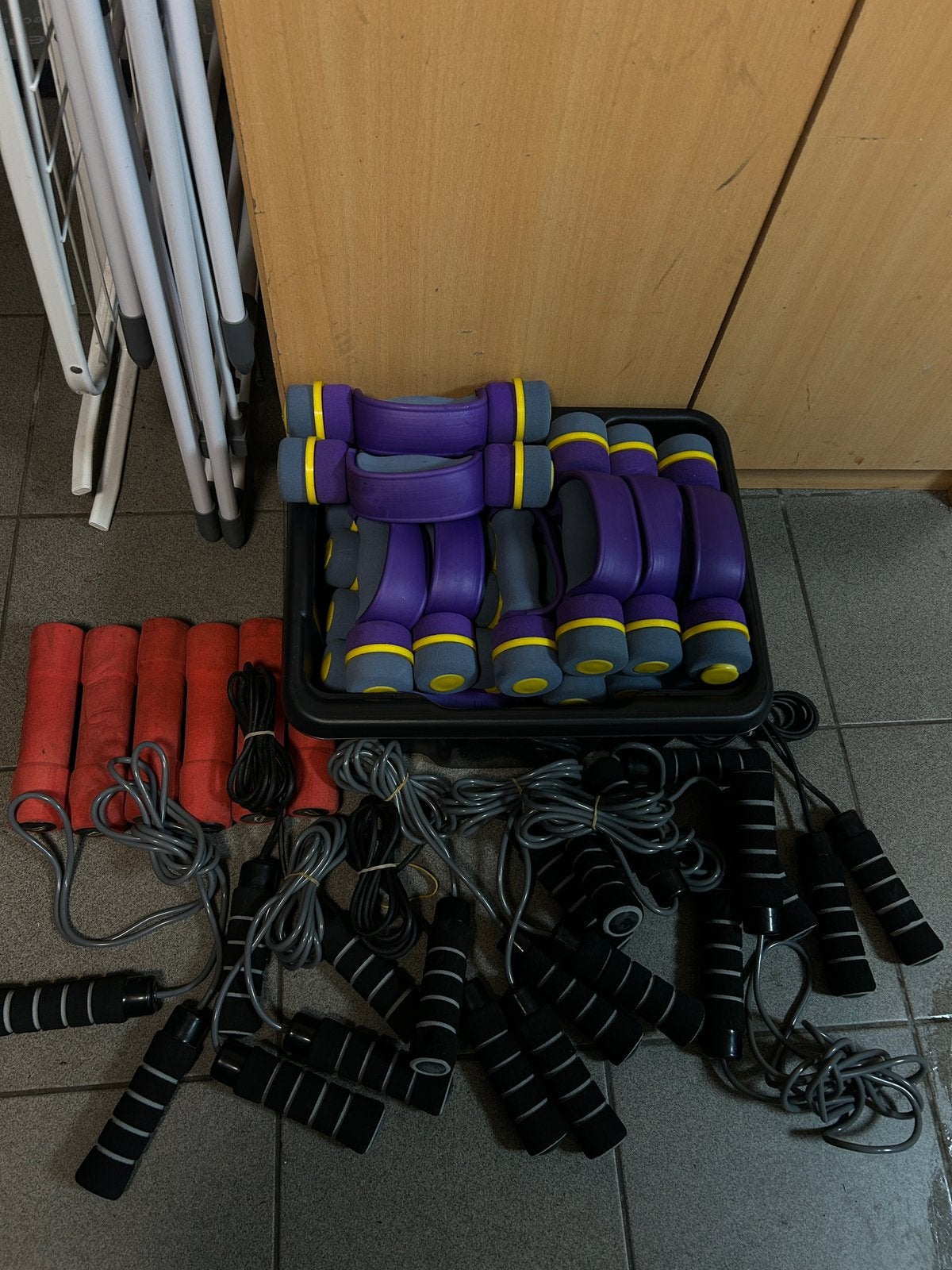 Lot fitnessmateriaal, Ophalen, Zo goed als nieuw, Benen