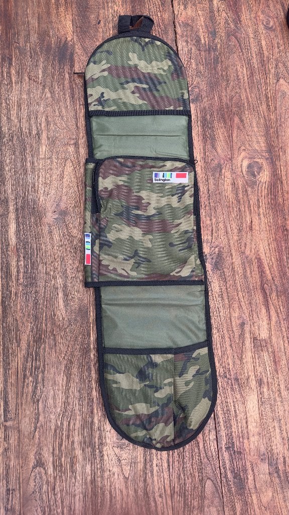 Selington skateboardtas — Camouflage, Sport en Fitness, Skateboarden, Verzenden, Nieuw, Skateboard