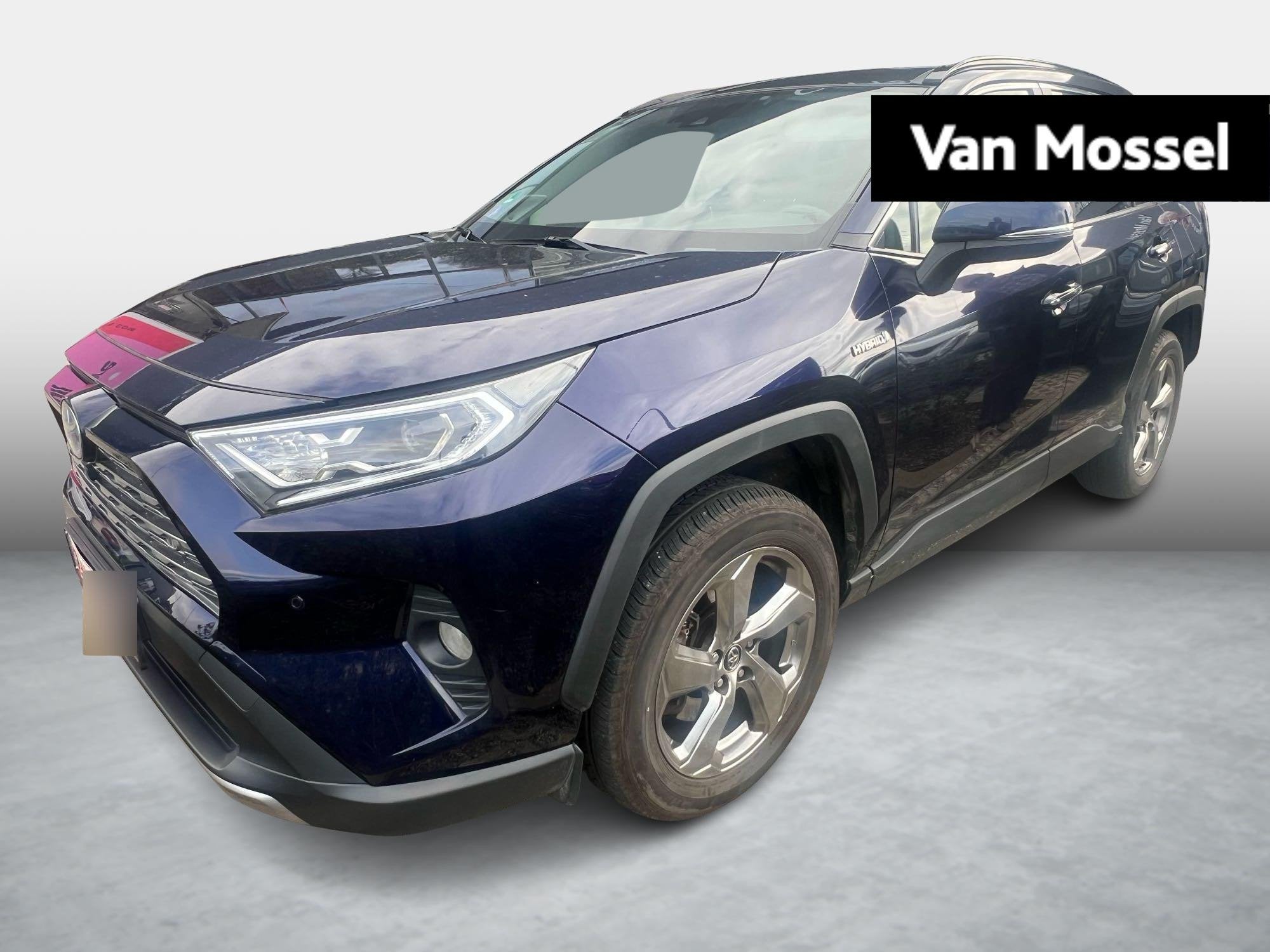 Toyota RAV4 2.5 VVT-i Hybrid Dynamic CVT, Auto's, Blauw, Automatische klimaatregeling, Bedrijf, 5 zetels