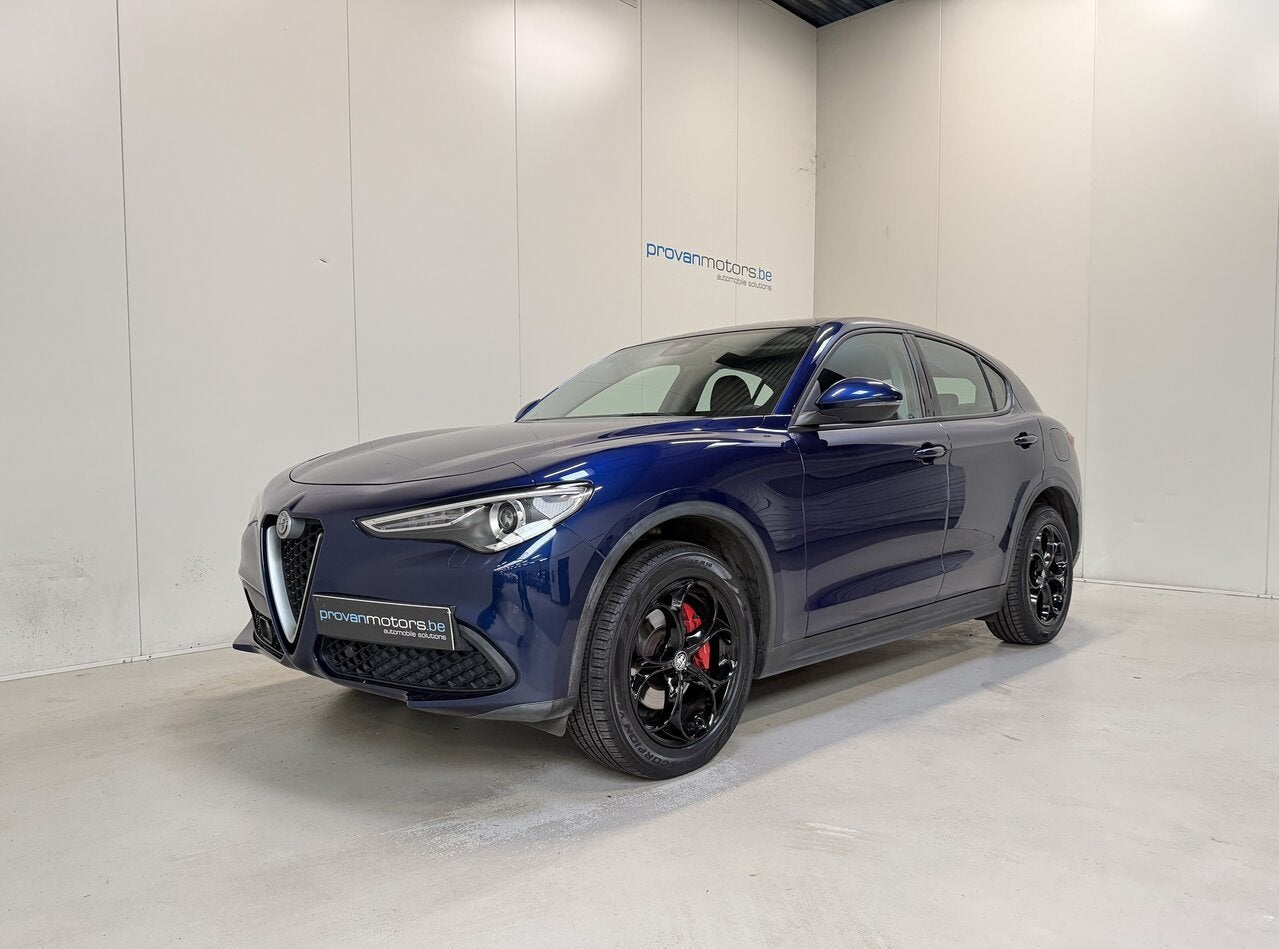 Alfa Romeo Stelvio 2.0 Benzine Autom. Q4 - Apple Car Play -, Auto's, 1995 cc, Euro 6, 4 cilinders, Bluetooth