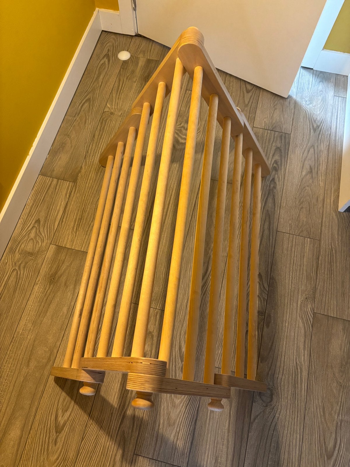 Houten Klimrek met glijbaan ette tete, Ophalen, Zo goed als nieuw