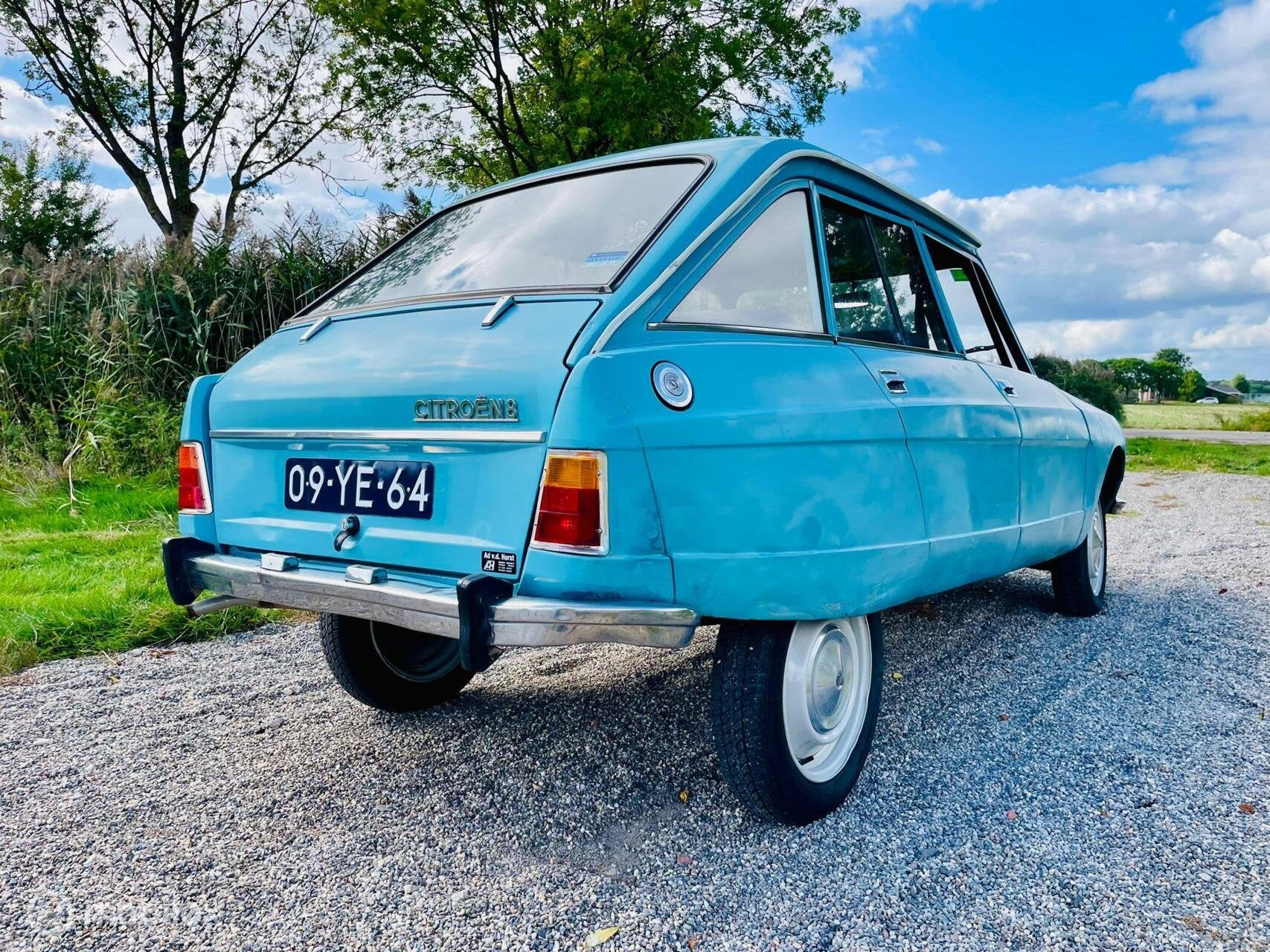 Citroën 8 Berline Bleu petrel 103.173 km 05-1975, foto 3