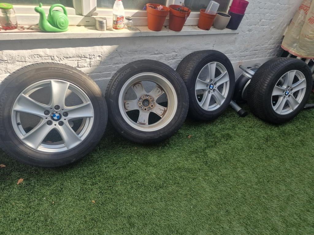 Bmw banden 4siezen, Auto-onderdelen, Banden en Velgen, Ophalen, Band(en)